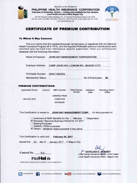 philhealth certificate of contribution|eprs01 philhealth ph log in.